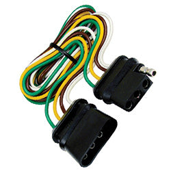 PICO 7716-11 18 AWG 4 Pin Shrouded Trailer Connector, 1-Piece, 4' Length