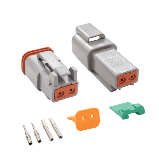 PICO 7860-91 20-16 AWG 2-Way Deutsch DT Connector Combo Pack, 1-Set