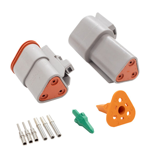PICO 7861-91 20-16 AWG 3-Way Deutsch DT Connector Combo Pack, 1-Set