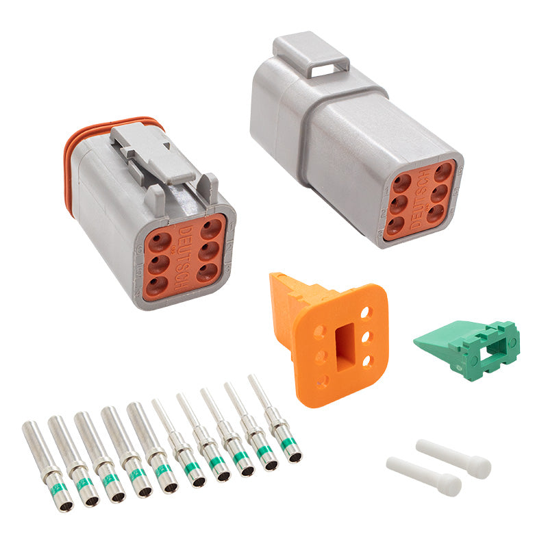 PICO 7873-91 16-14 AWG 5&6-Way Deutsch DT Connector Combo Pack, 1-Set