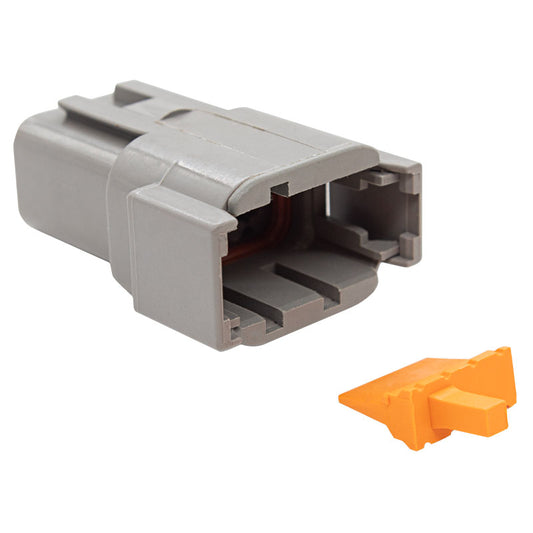 PICO 7938-91 8-Way Deutsch DTM Series Receptacle & Wedgelock, 1-Piece
