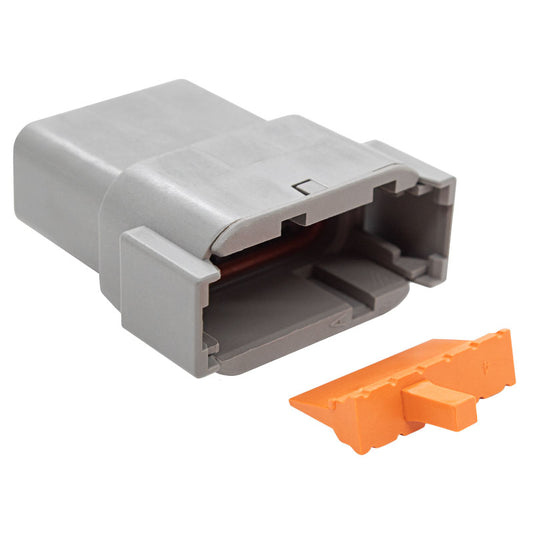PICO 7940-91 12-Way Deutsch DTM Series Receptacle & Wedgelock, 1-Piece