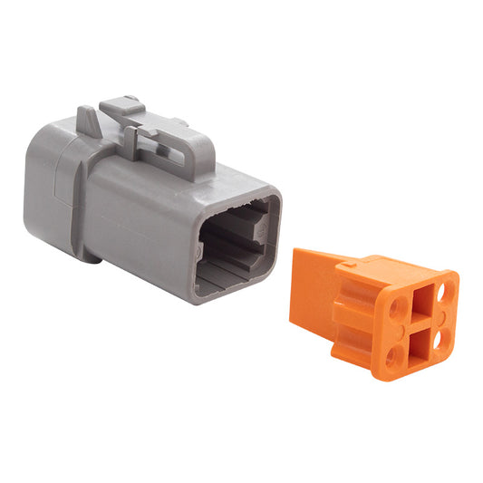 PICO 7983-34 4-Way Deutsch DTP Series Plug & Wedgelock, 10-Piece