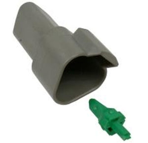 PICO 7992-11 Female 3 Way Deutsch Receptacle & Wedgelock, 1/Pack, Deutsch No: DT04-3P / W3P