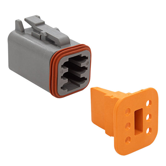 PICO 7997-34 6-Way Deutsch DT Series Plug & Wedgelock, 10-Piece