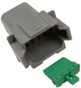 PICO 7998-11 Female 8 Way Deutsch Receptacle & Wedgelock, 1/Pack, Deutsch No: DT04-8P / W8P