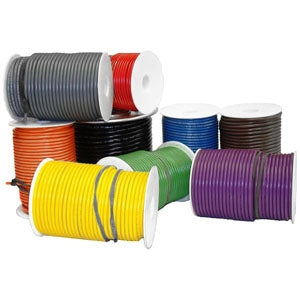 PICO 8012-0-C 12AWG Black TEW Single Conductor Wire, 600V 105C PVC Insulation, CSA Rated, 100ft Roll