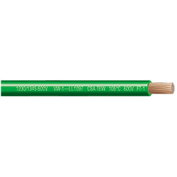 PICO 8014-3-44 14 AWG Green TEW Wire, 25' Length