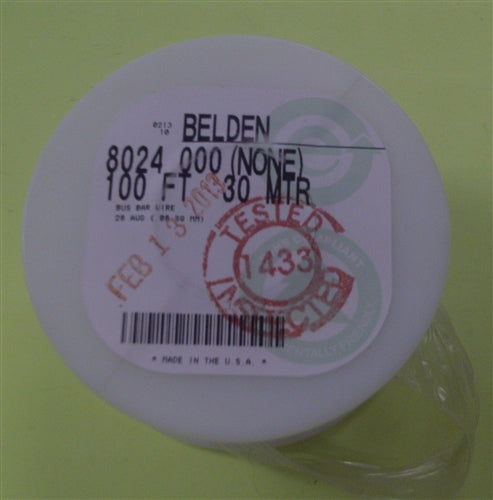 Belden 28AWG Bus Bar Wire 8024-100