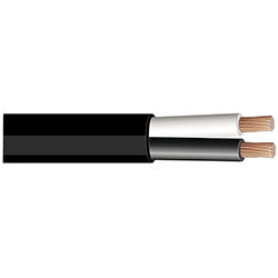 PICO 8077-26 16/2 AWG Black Jacketed Automotive Wire, 100' Length