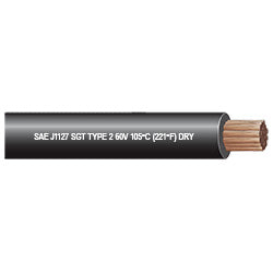 PICO 8097N-26 4/0 AWG Black Epr Battery-Starter Cable, 100' Length