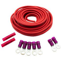 PICO 8108B5-91 8 AWG Red Utility Battery Cable Combo Pack, 1-Piece