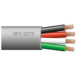 PICO 8131-29 12/4 AWG Grey Jacketed Automotive Wire, 1000' Length