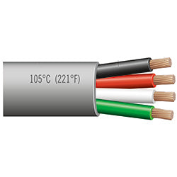 PICO 8136-25 16/4 AWG Grey Jacketed Automotive Wire, 50' Length