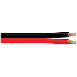 PICO 8139-PK Red & Black Bonded Parallel Wire 14AWG 2 Conductor, 25ft Roll