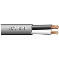 PICO 8145-C 10/2 AWG Grey Jacketed Automotive Wire, 100' Length