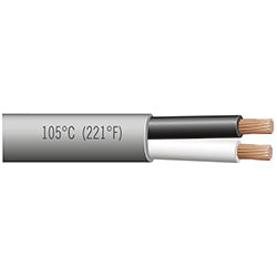 PICO 8146-C 18/2 AWG Grey Jacketed Automotive Wire, 100' Length