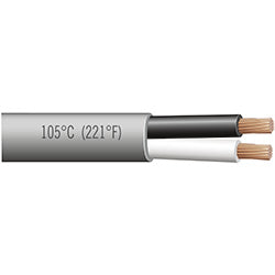 PICO 8147-B 16/2 AWG Grey Jacketed Automotive Wire, 50' Length