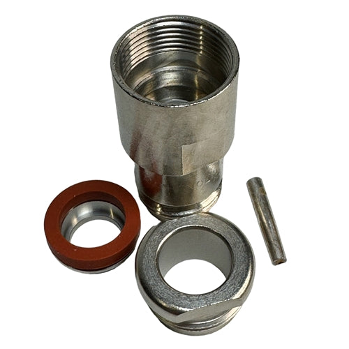 Amphenol 082-63 N-Type Clamp Jack Inline for RG8/213/214