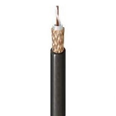 Belden 8218 Coaxial Cable 27AWG Conductor, Stranded, Tinned Copper Braid Shielded, 75 Ohm, Black PVC (152M = Full Roll)