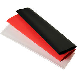 PICO 8315-5-41 1X 4" Inside Diameter Red 2:1 Single Wall Heat-Shrink Tube, 4' Length