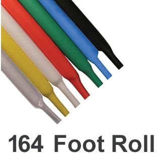 PICO 8326-27 Black Heat Shrink Tubing 1-1/2" Diameter 2:1 Shrink Ratio, Single Wall, 164ft Roll