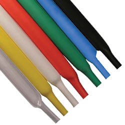 PICO 8326-4-41 1X 1-1/2" Inside Diameter Orange 2:1 Single Wall Heat-Shrink Tube, 4' Length