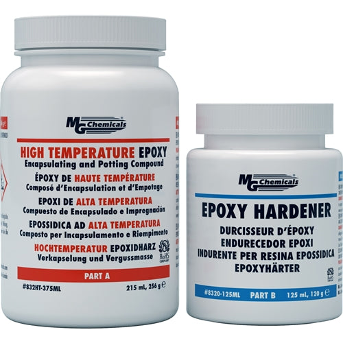 MG Chemicals 832HT-375ML High Temperature Epoxy -40C to 225C Encapsulating and Potting Compound