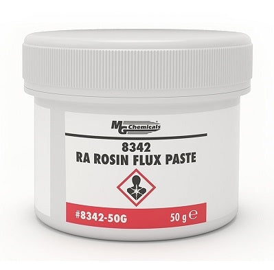 MG Chemicals 8342-50G RA Rosin Flux Paste 50g Tub Compatible with with Leaded or Lead Free Solders