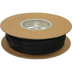 PICO 8404-0-26 1/4" Black Expandable Braided Loom, 100' Length