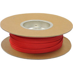 PICO 8404-5-26 1/4" Red Expandable Braided Loom, 100' Length