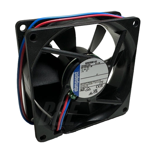 ebm-papst 8414NM 24VDC Ball Bearing Fan 80mm x 80mm x 25mm 34.1CFM 27dB 1.4W 0.06A 2600RPM 2 Wire