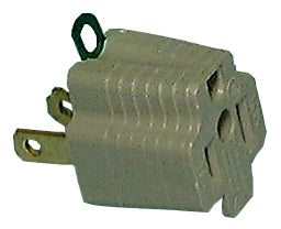 Philmore 8419 Parallel Grounding Adapter, 3 Prong to 2 Prong Ground Lift Plug