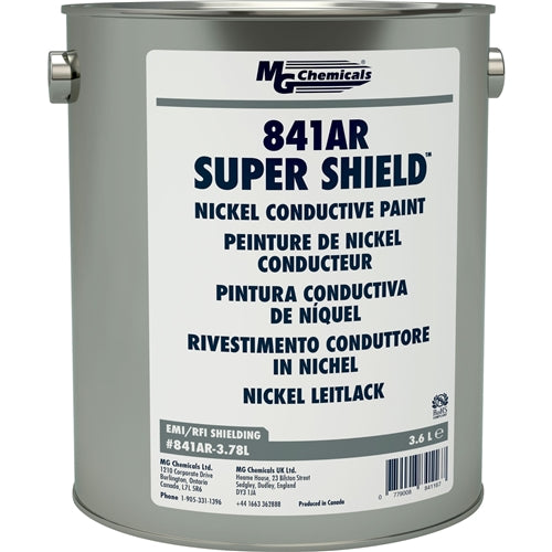 MG Chemicals 841AR-3.78L Super Shield Nickel Conductive Coating 3.78L (Liquid)