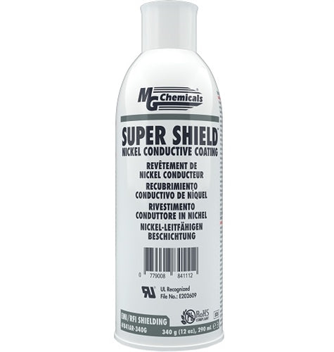 MG Chemicals 841AR-340G Super Shield Nickel Conductive Coating EMI/RFI, Aerosol