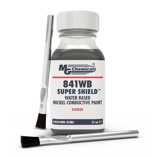MG Chemicals 841WB-55ML Emf Shielding Paint, Water-Based Conductive Coating