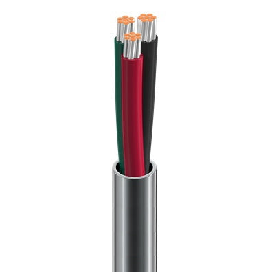 Belden 8443 Multi-Conductor Cable 22AWG 3 Conductor Stranded, Unshielded, Gray PVC CMG/FT4 (305M = Full Roll)