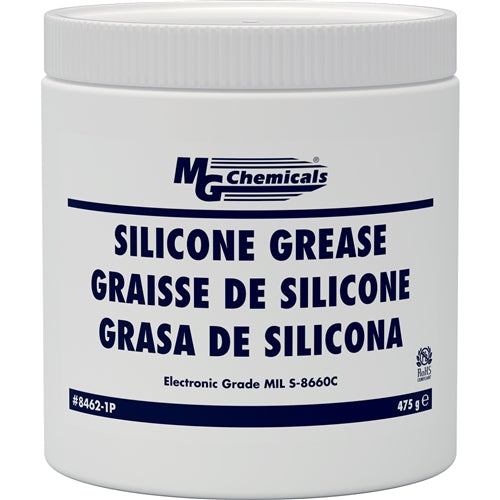 MG Chemicals 8462-1P Dielectric Silicone Grease, 473mL Jar