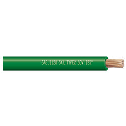 PICO 8518-3-C 18 AWG Green SXL Cross-Linked Wire Wire, 100' Length