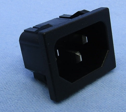 Philmore 8527 Snap-In IEC320 Male AC Power Inlet