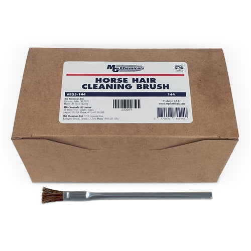 MG Chemicals 855-144 Horse Hair Cleaning Brush (144 Pack)