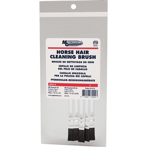 MG Chemicals 855-5 Horse Hair Cleaning Brush (5/Pack)