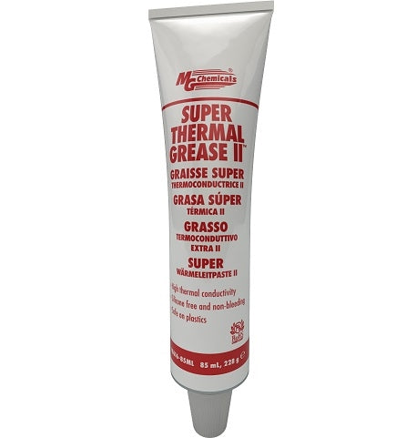 MG Chemicals 8616-85ML Non-Silicone Super Thermal Grease II, 85mL Tube