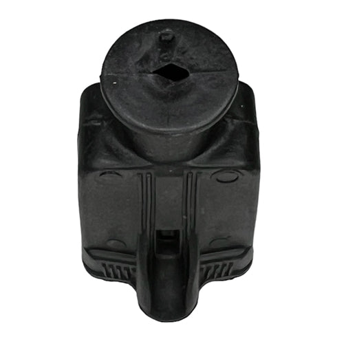 Eaton 86BK 2 Conductor Female Inline Rubber Plug, 15A-125V, NEMA1-15R