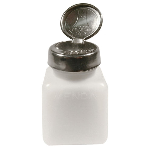 Mode 87-301-0 Standard Fluid Dispenser Bottle 6 Ounce, with One Touch Stainless Steel Pump
