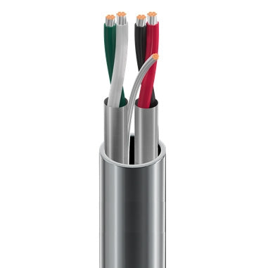 Belden 8723 Multi-Conductor Cable 22AWG 4 Conductor, Stranded, Shielded Pairs, Gray PVC, 300V(cm) (305M = Full Roll)
