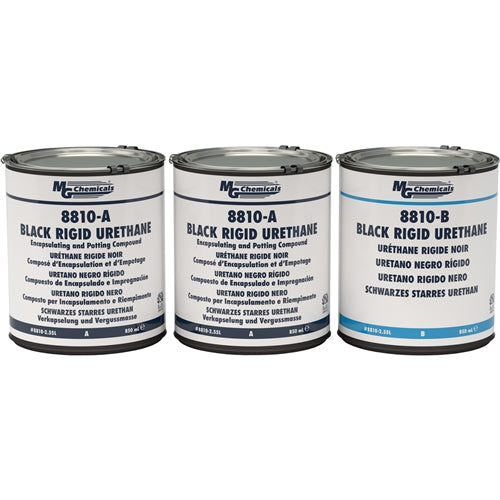 MG Chemicals 8810-2.55L Black Rigid Polyurethane Potting Compound