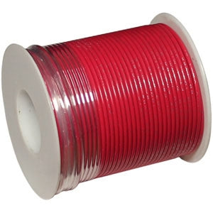 PICO 8820-5-C 20AWG Red Primary / Hook Up Wire, Tinned Copper, 300V 90C PVC Insulation, UL1007 100ft Roll