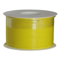 PICO 8824-7-M 24AWG Yellow Primary / Hook Up Wire, Tinned Copper, 300V 90C PVC Insulation, UL1007 1000ft Roll