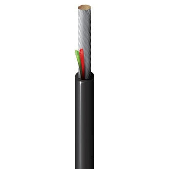 Belden 18AWG Black Test Lead Wire, Rubber Insulation 8899BLK (152M = Full Roll)